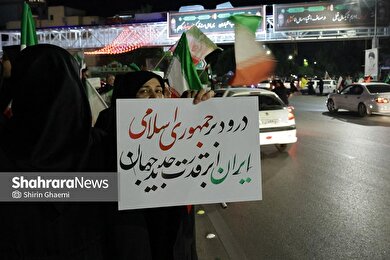 گزارش تصویری | یکصدوهفدهمین شب حضور مردم مشهد در خیابان