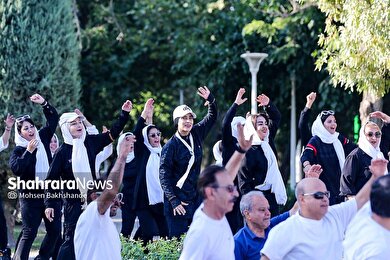گزارش تصویری | همایش ورزش صبحگاهی با حضور رییس فدراسیون ورزشهای همگانی در مشهد