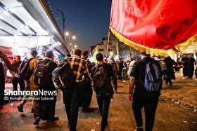 تردد زائران اربعین در مرز مهران از یک‌میلیون و ۸۰۰ هزار نفر عبور کرد