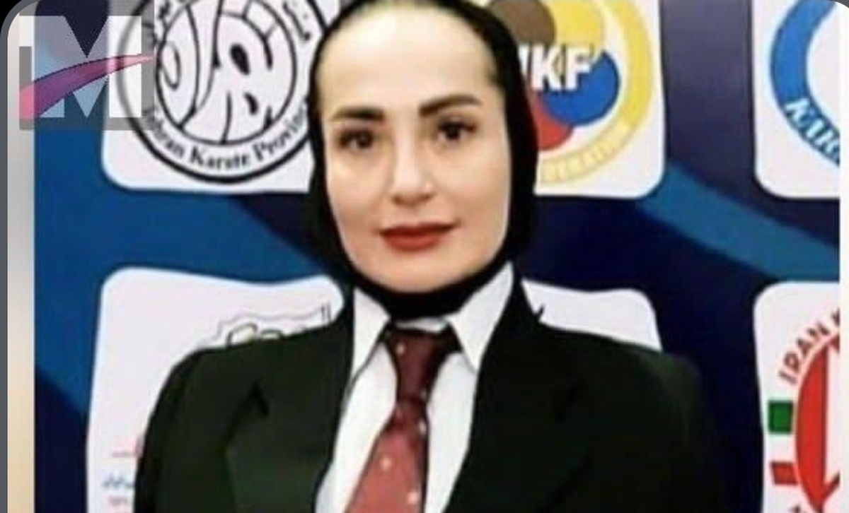حضور بانوی داور خراسانی در کاراته آسیای میانه