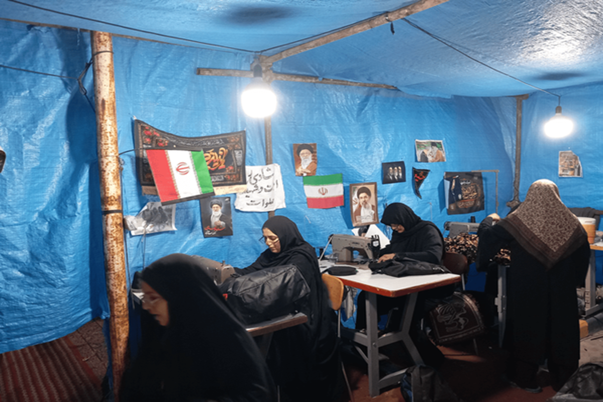 کارگاه‌های تعمیر وسایل زائران اربعین در عمودهای ۱۴۷، ۱۵۰ و ۱۵۷ فعال شد