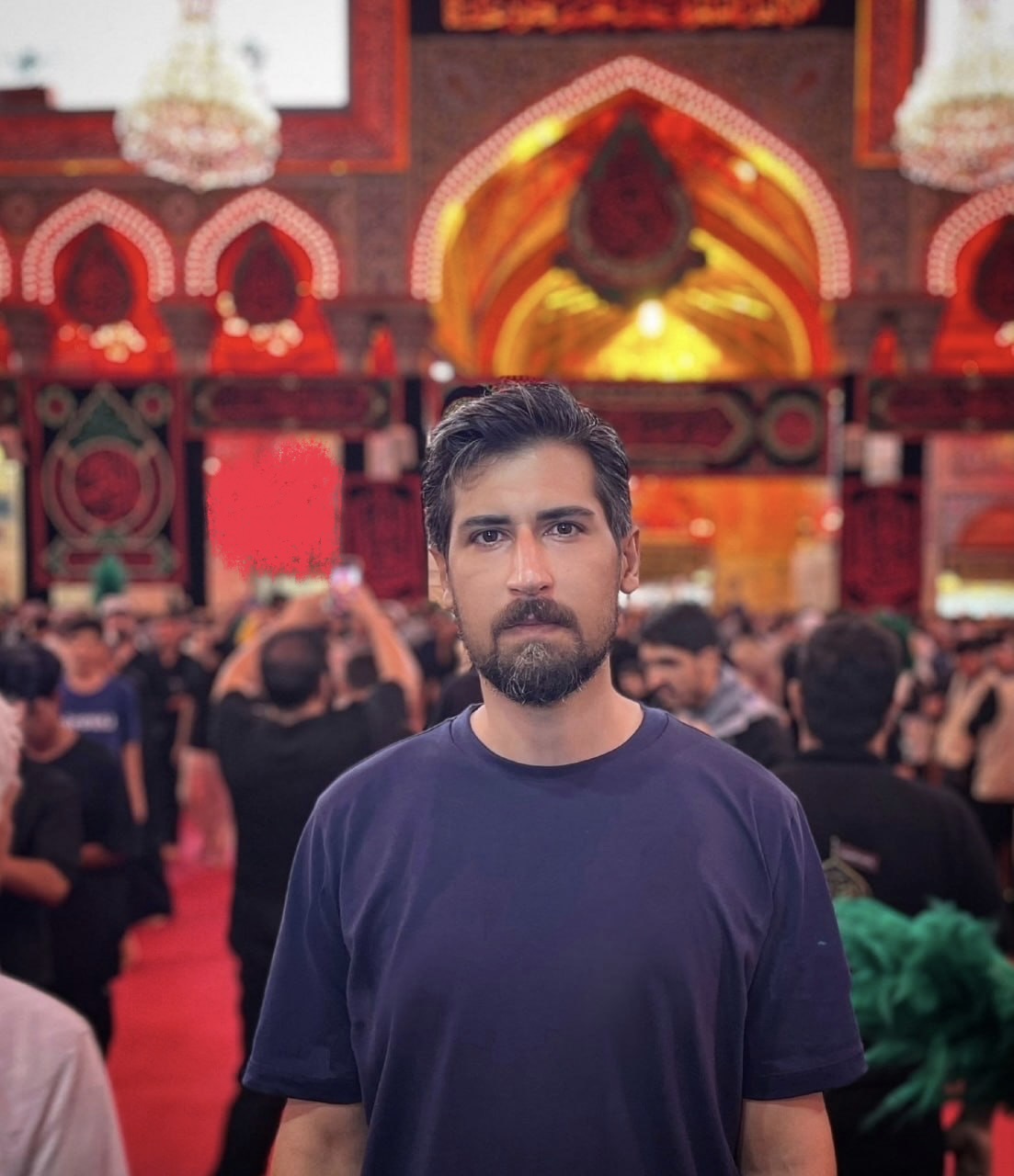 حضور حامد زمانی در کربلا همزمان با ایام اربعین حسینی ۱۴۰۵ + عکس