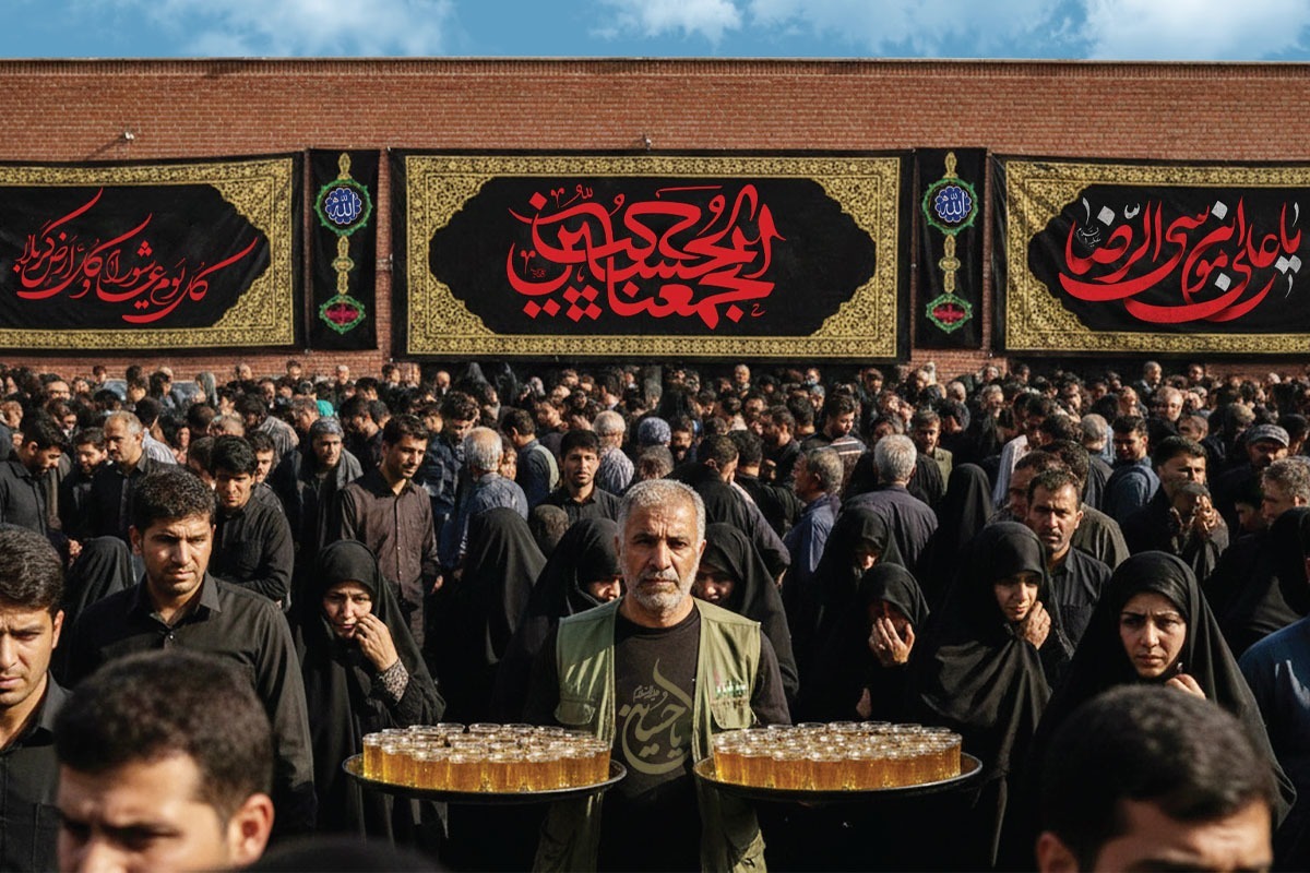 جاماندگان پیاده روی اربعین حال و هوای شهر مشهد را کربلایی می‌کنند | بُعد منزل نبود در سفر روحانی