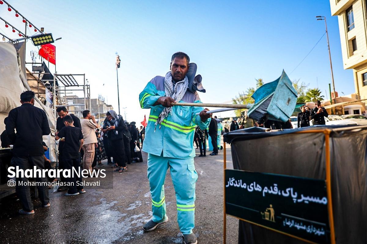 کریمدادی: خدمات پاکبانان مشهدی در نجف با کیفیت مطلوب در حال انجام است