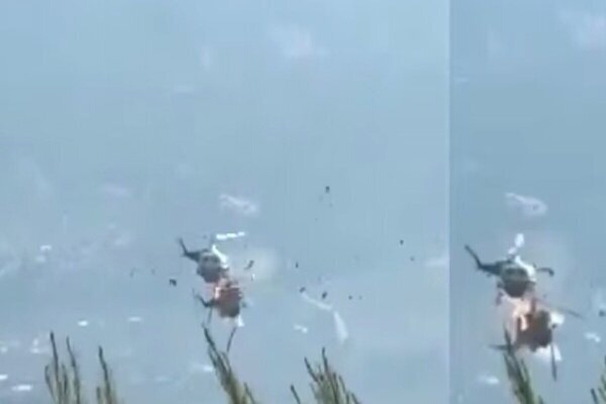 برخورد ۲ بالگرد در یونان (۱۱ مرداد ۱۴۰۵)