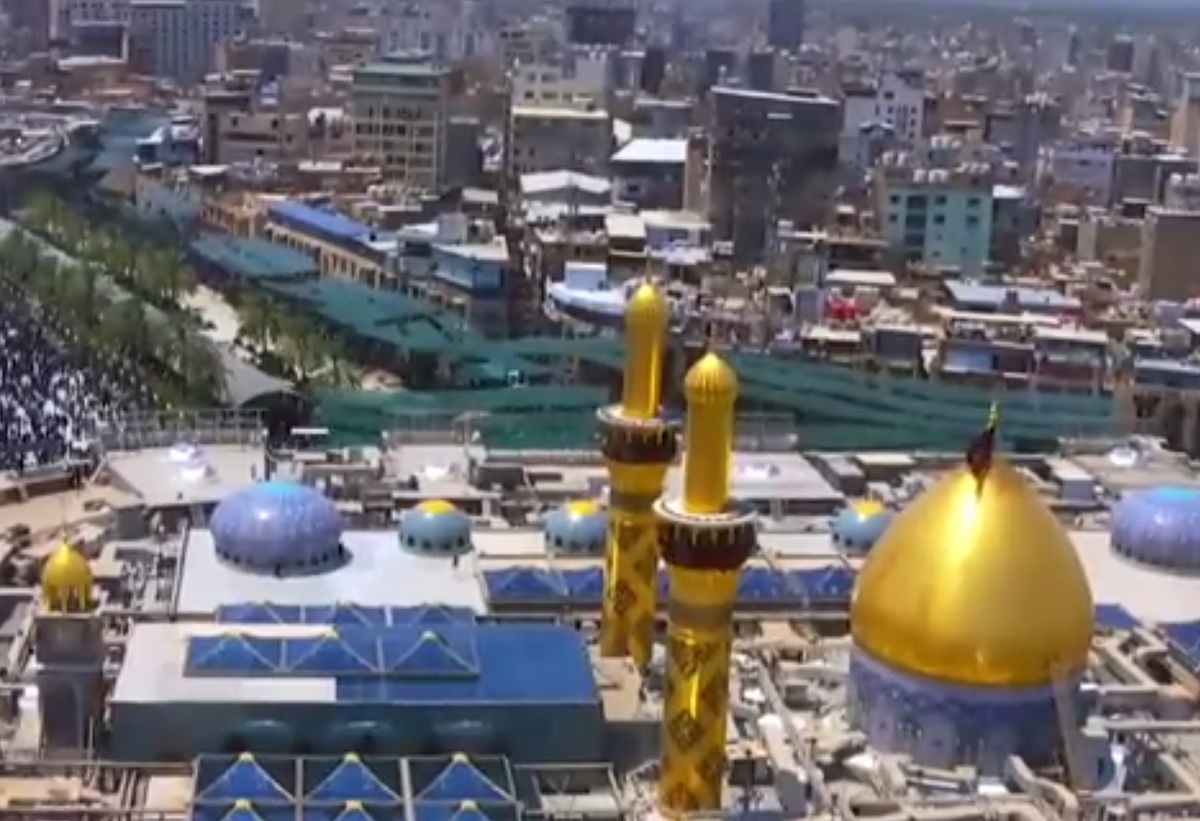 ویدئو | نماز ظهر روز اربعین ۱۴۰۵ در حرم حضرت عباس (ع)