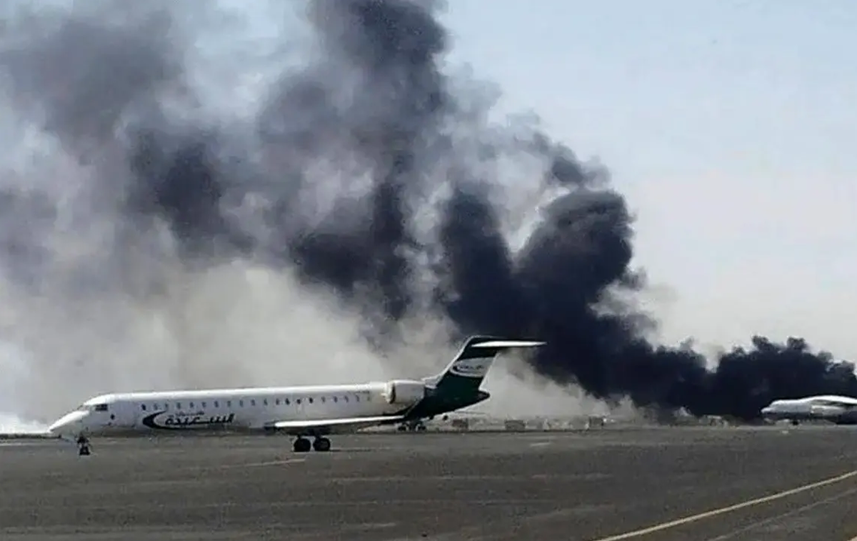 حمله یمن به فرودگاه نجران در عربستان (۱۳ مرداد ۱۴۰۵)