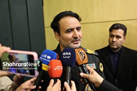 سردار نگهبان: پلیس خراسان رضوی از مرز تا مرکز، آماده ارائه خدمات به زائران دهه پایانی صفر است + فیلم