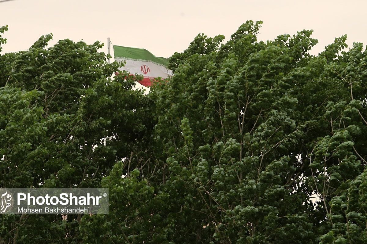 پیش&zwnj;بینی هواشناسی مشهد و خراسان رضوی امروز (چهارشنبه، ۱۴ مرداد ۱۴۰۵) | تداوم وزش باد شدید و گردوخاک در استان تا اوایل هفته آینده