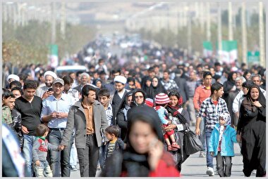 اینفوگرافیک| جمعیت ایران به ۸۷ میلیون رسید
