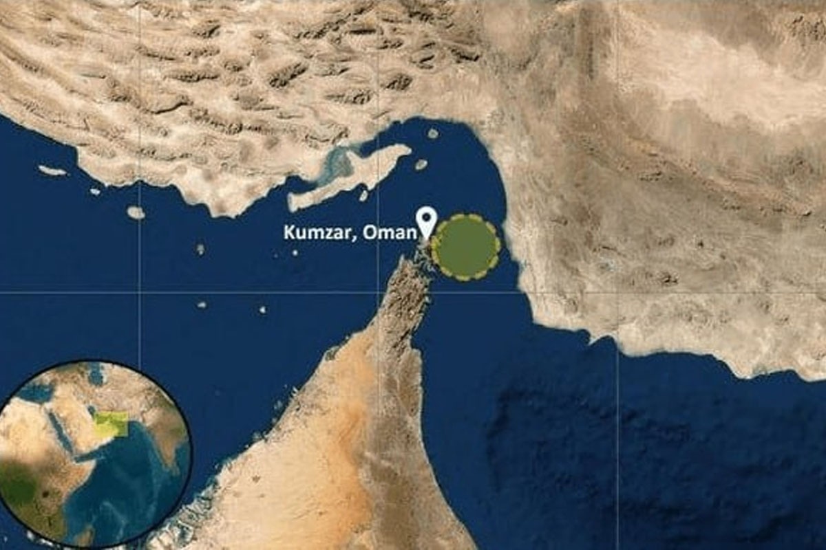 ۲ انفجار در یک نفتکش در حال عبور از تنگه هرمز (۱۵ مرداد ۱۴۰۵)