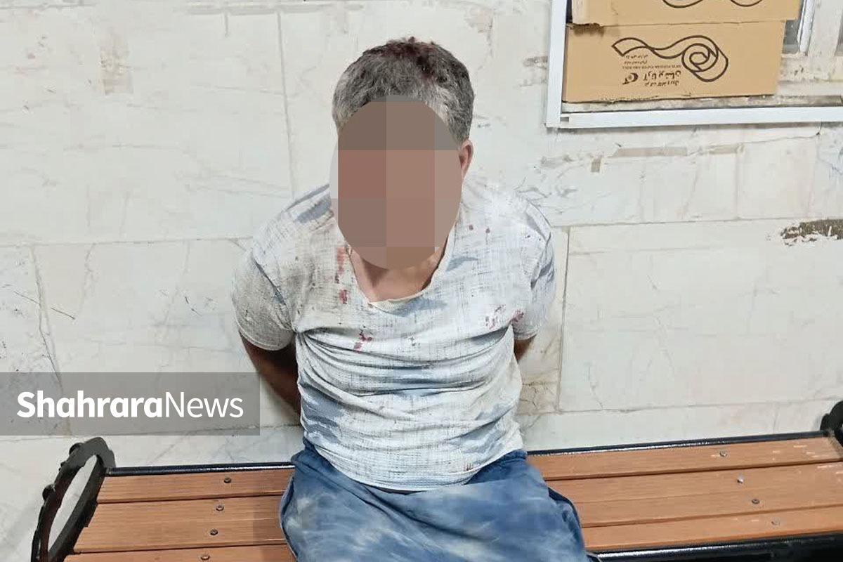 با تلاش پلیس مشهد و بازماندگان مقتول قاتل همسرکش دستگیر شد