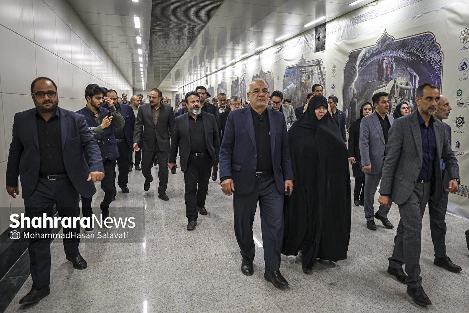 رئیس کمیسیون بانوان و خانواده شورای اسلامی شهر مشهد: مترو برای آینده مشهد است