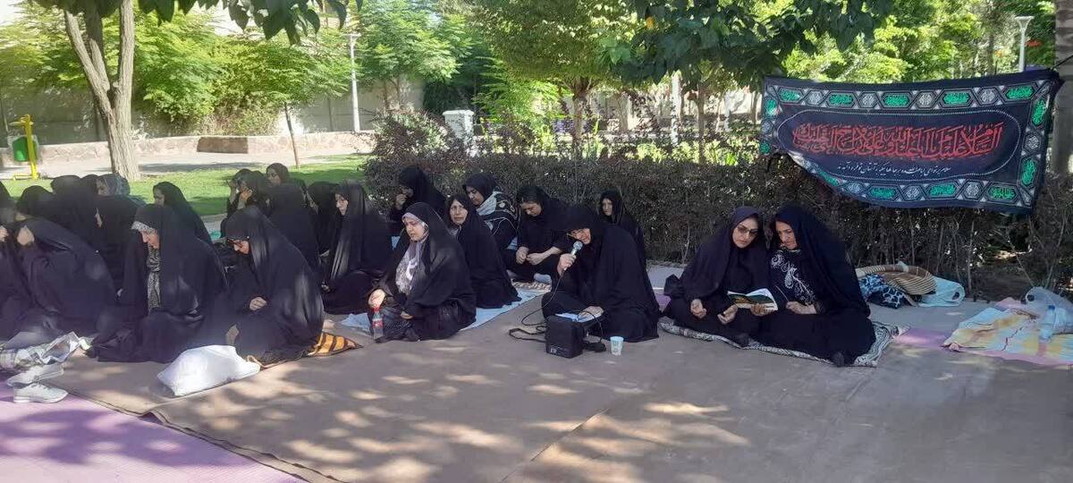 میزبانی بوستان «رجا» از بانوان عزادار در دهه پایانی صفر
