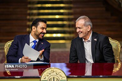 گزارش تصویری | استقبال رسمی رئیس‌جمهور از نخست‌وزیر عراق