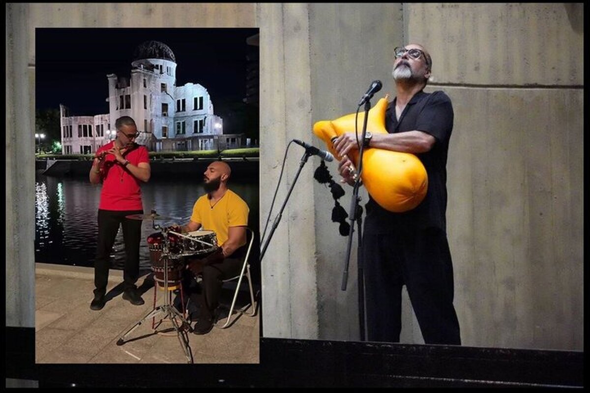 «نی انبان» ایران به هیروشیما رسید