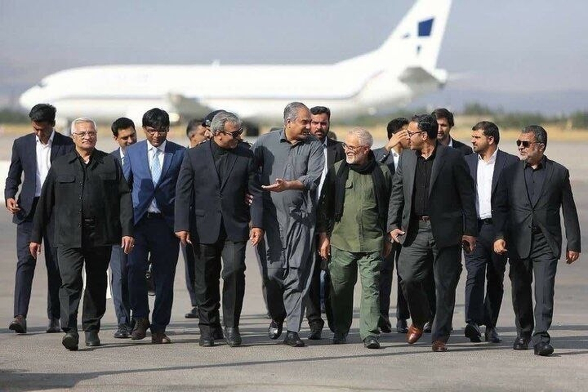 وزیر کشور پاکستان وارد مشهد شد (۲۱ مرداد ۱۴۰۵)