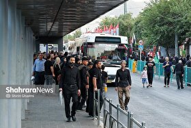 خدمت‌رسانی رایگان اتوبوسرانی مشهد به بیش از ۲۴۷ هزار زائر پیاده امام رضا (ع)