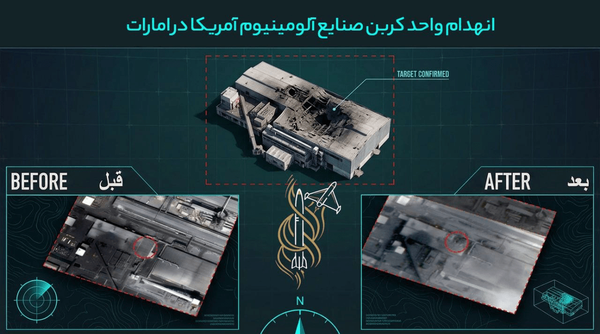 بهروزرسانی جدید از ضربات ایران بر ستون فقرات آمریکا + تصاویر بهروزرسانی جدید از ضربات ایران بر ستون فقرات آمریکا + تصاویر