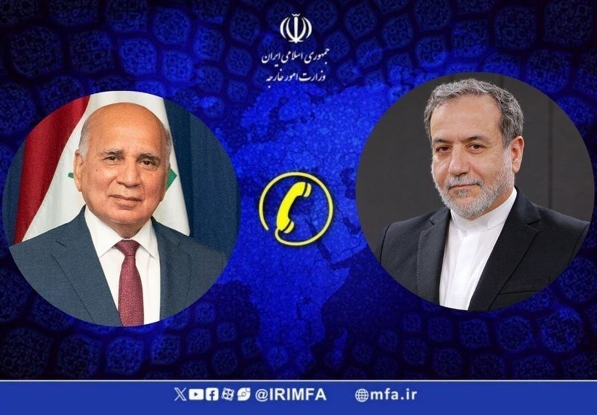 گفت‌وگوی تلفنی عراقچی با وزیر خارجه عراق