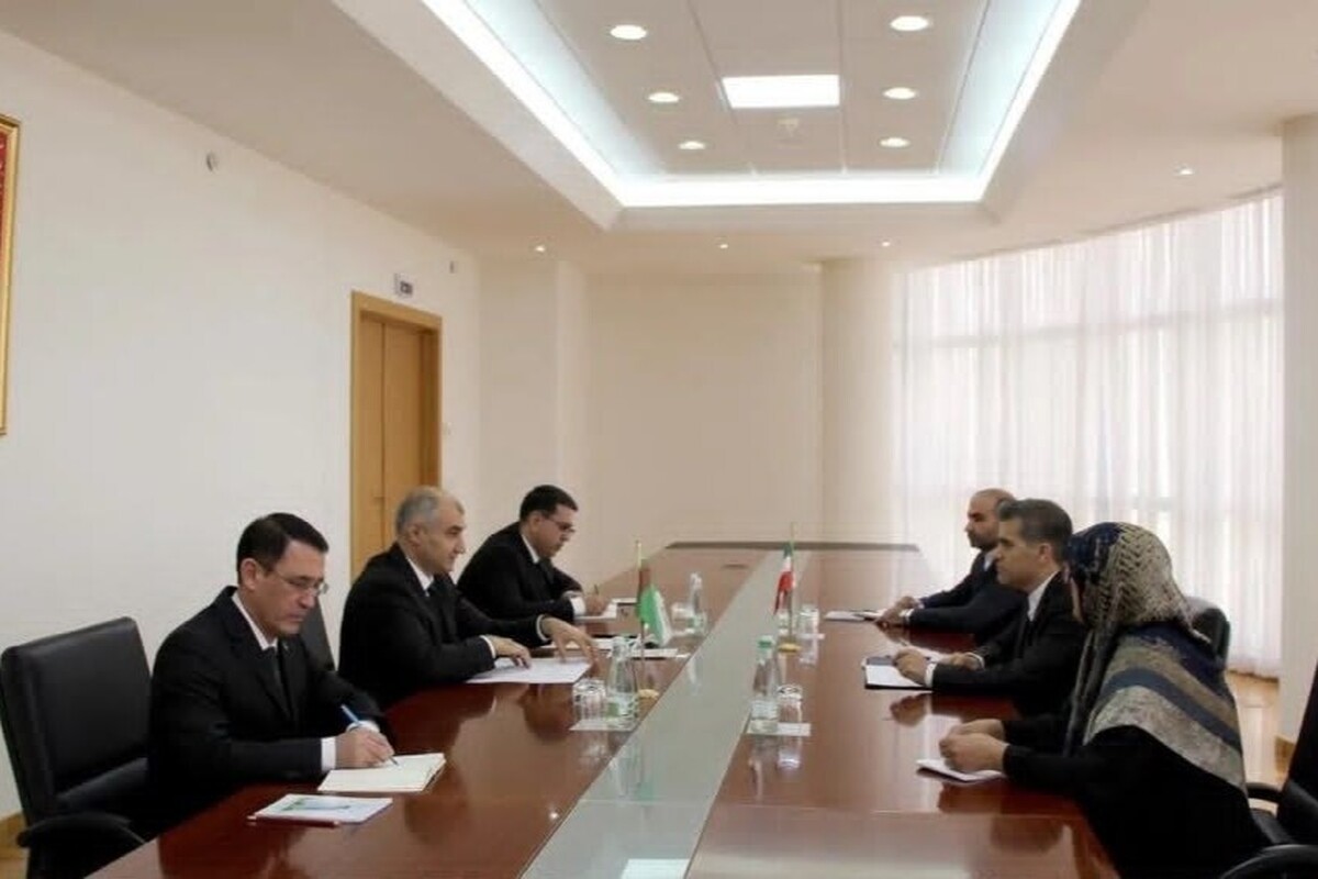 دیدار سرکنسول جدید جمهوری اسلامی ایران در مرو با معاون وزیر خارجه ترکمنستان