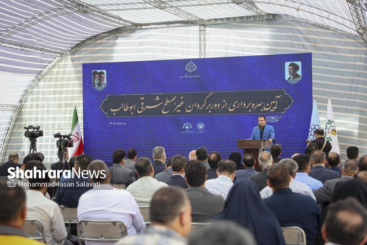 رئیس کمیسیون عمران، حمل‌ونقل و ترافیک شورای اسلامی شهر مشهد: کلنگ‌زنی سه‌راهی طرقبه-شاندیز در این دوره در برنامه قرار دارد