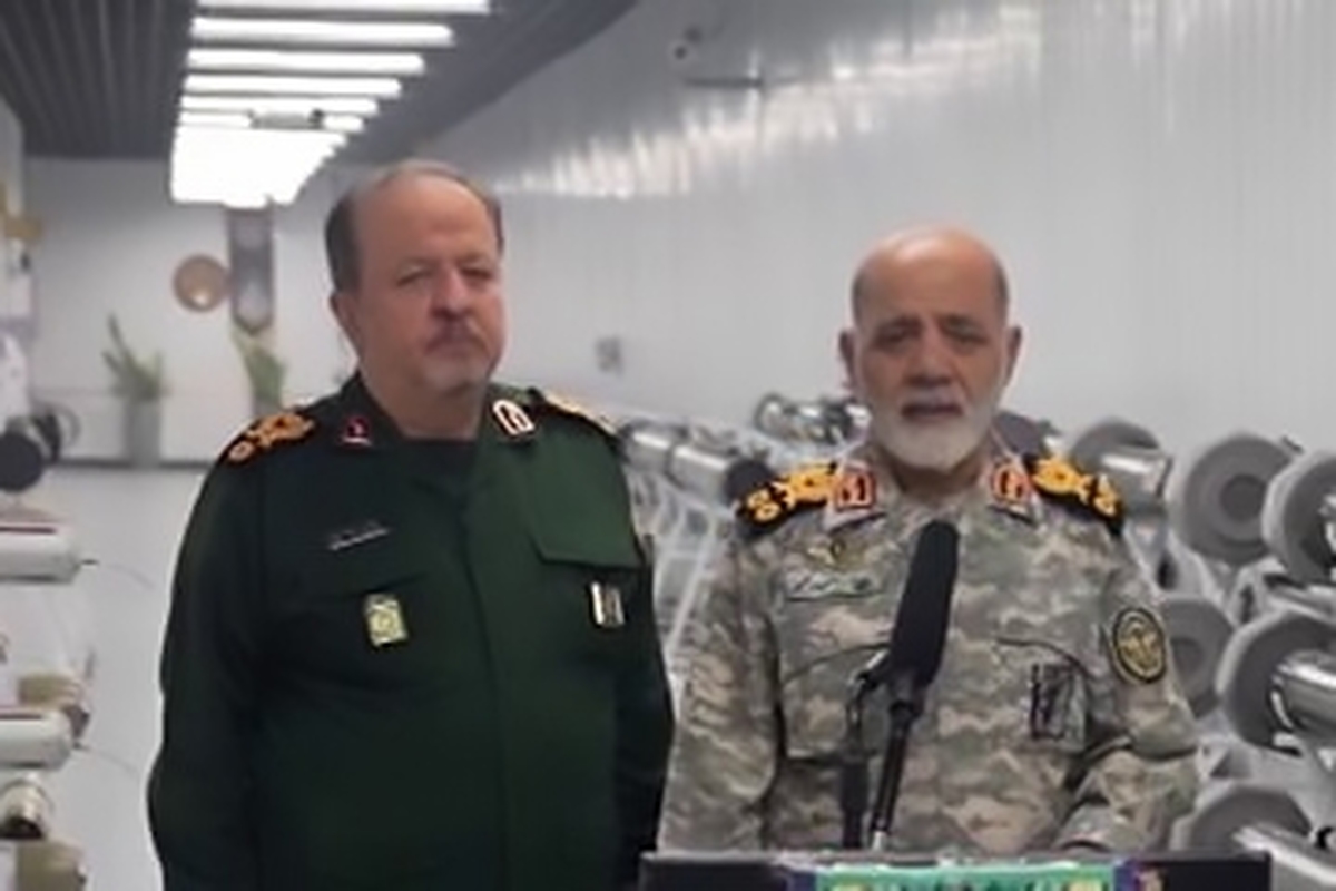 سرلشکر عبداللهی از سایت زیرزمینی تولید موشک صنایع دفاع بازدید کرد | کمیت و کیفیت تولیدات دفاعی کشور بسیار بیشتر از گذشته شده است
