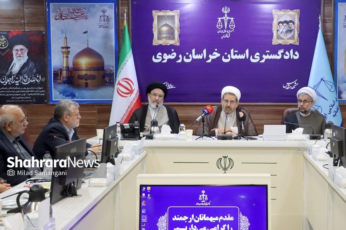 رئیس کل دادگستری استان خراسان رضوی: مدیریت شهری مشهد جهادی تلاش می&zwnj;کند | نباید از اقدامات شهرداری در زمان اغتشاشات به سادگی عبور کرد