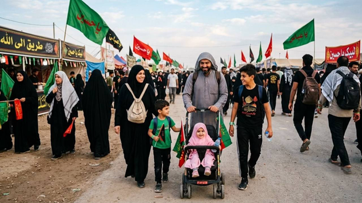 چند راهکار ساده برای همگامی با کودکان در راهپیمایی اربعین