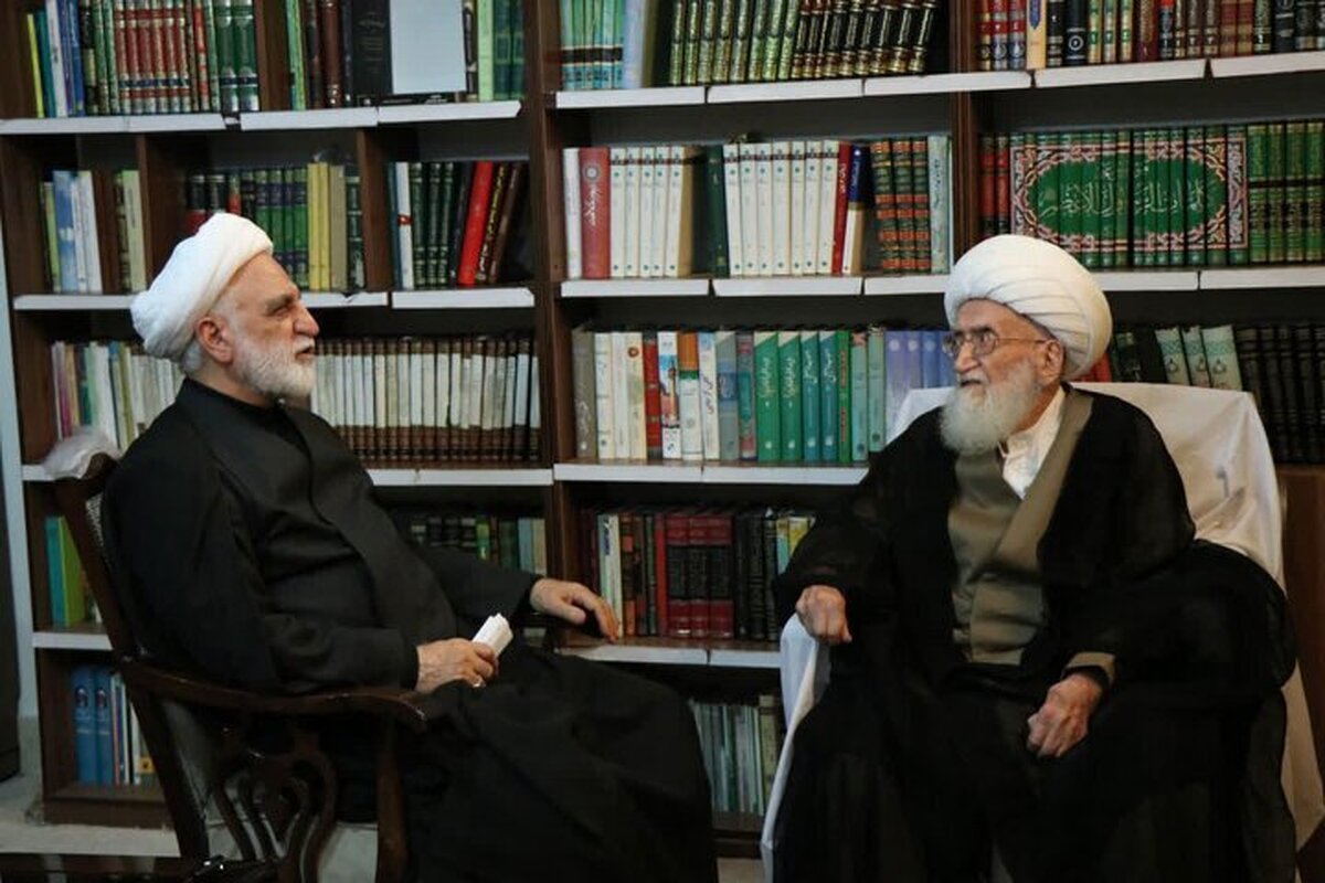 محسنی اژه‌ای در دیدار آیت الله نوری همدانی: آحاد جامعه و همه کارگزارن نظام باید خود را ملتزم به حفظ وحدت ملی بدانند