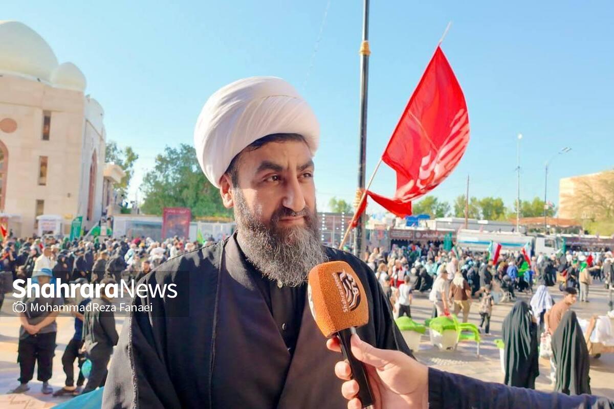 حجت‌الاسلام والمسلمین فاطمی‌ارفع : خدمت رسانی شهرداری مشهد در نجف اشرف با پیوست فرهنگی انجام می‌شود