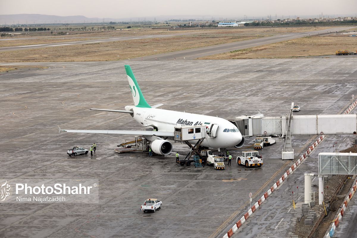 انجام ۱۵۱ پرواز ویژه زائران اربعین حسینی از فرودگاه شهید هاشمی‌نژاد مشهد (۳۱ تیر تا ۶ مرداد ۱۴۰۵)