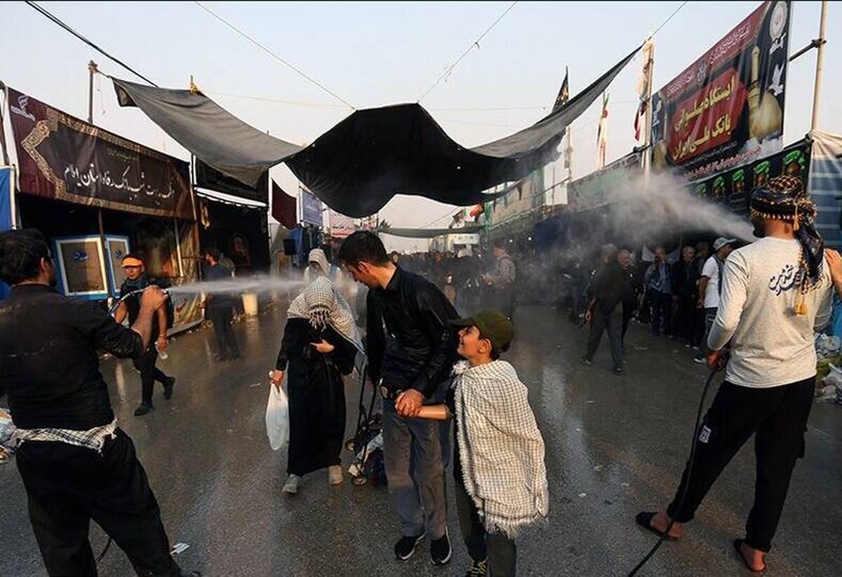 هشدار نسبت به مخاطرات پوستی زائران در گرمای عراق