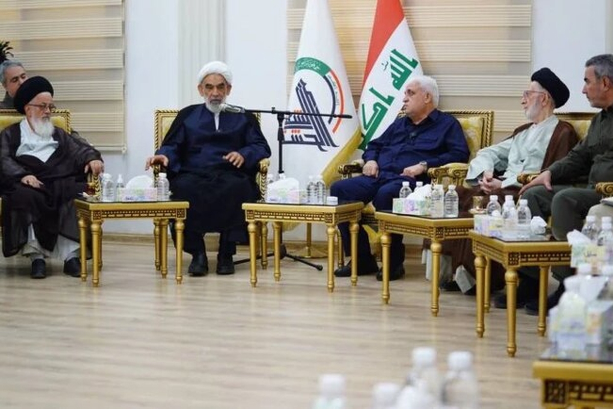 هیئت ایرانی از الحشد الشعبی بابت برگزاری مراسم وداع و تشییع قائد شهید در عراق تشکر کرد