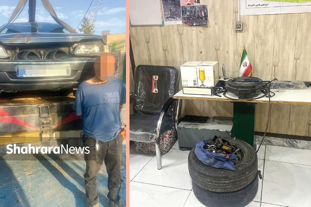 تعقیب و گریز هالیوودی پلیس مشهد با سارقانی که فقط زبان گلوله را می فهمیدند