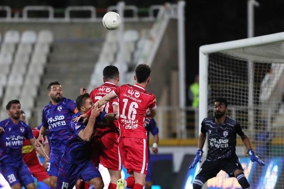 گزارش تصویری دیدار پرسپولیس و هوادار تهران