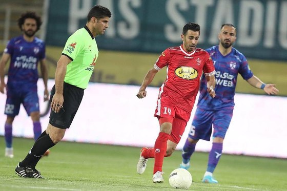 گزارش تصویری دیدار پرسپولیس و هوادار تهران