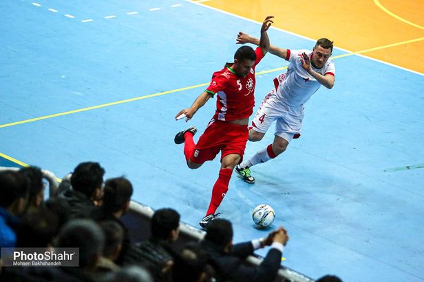 هیجان بین‌المللی در تورنمنت سه‌جانبه فوتسال مشهد