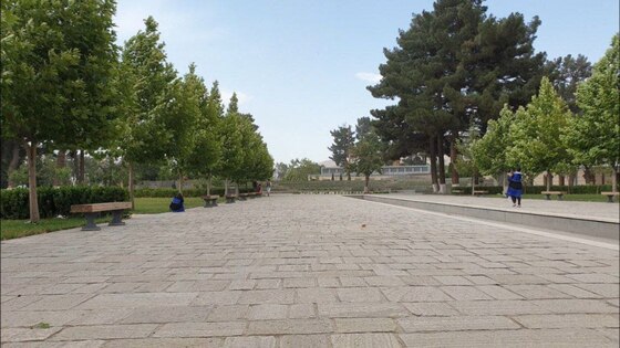 باغ چهل ستون کابل در گذر زمان + عکس