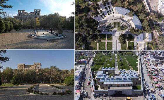 باغ چهل ستون کابل در گذر زمان + عکس