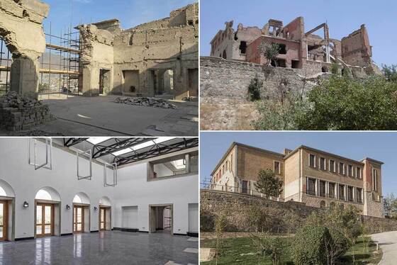 باغ چهل ستون کابل در گذر زمان + عکس