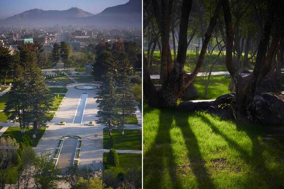 باغ چهل ستون کابل در گذر زمان + عکس