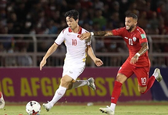 عکس‌هایی از دیدار تیم‌های ملی فوتبال افغانستان و ویتنام