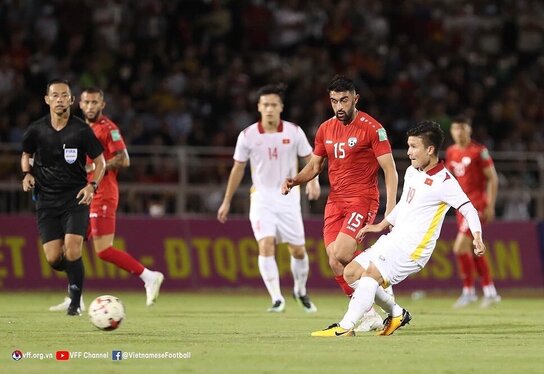 عکس‌هایی از دیدار تیم‌های ملی فوتبال افغانستان و ویتنام