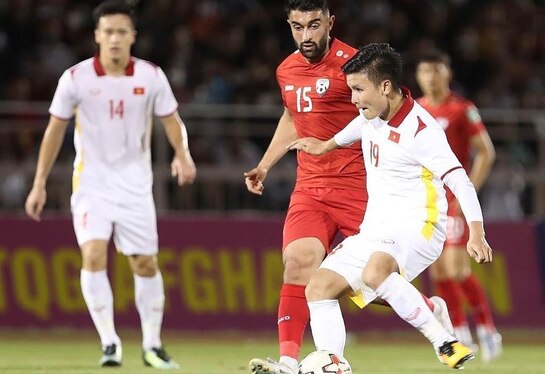 عکس‌هایی از دیدار تیم‌های ملی فوتبال افغانستان و ویتنام