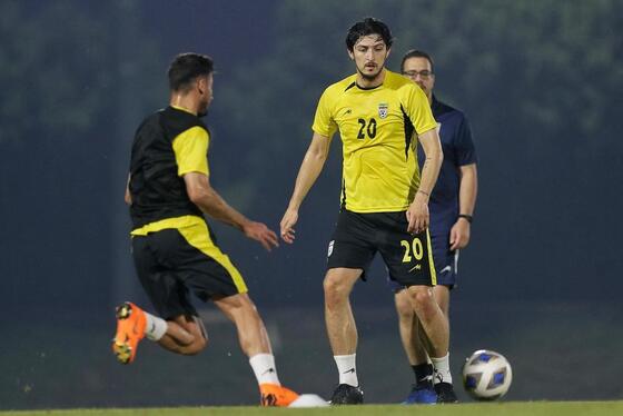 گزارش تصویری تمرین تیم ملی فوتبال زیر نظر اسکوچیچ