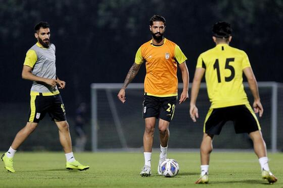 گزارش تصویری تمرین تیم ملی فوتبال زیر نظر اسکوچیچ