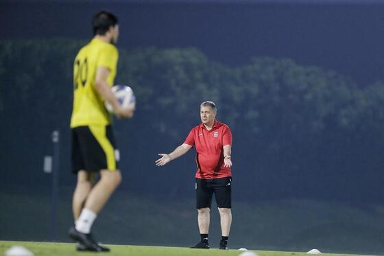 گزارش تصویری تمرین تیم ملی فوتبال زیر نظر اسکوچیچ