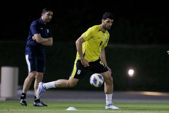 گزارش تصویری تمرین تیم ملی فوتبال زیر نظر اسکوچیچ