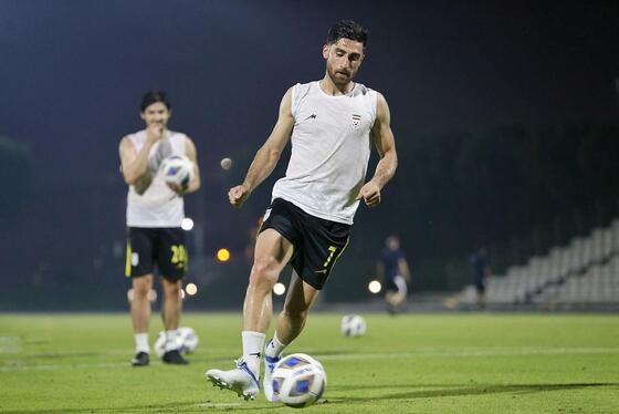 گزارش تصویری تمرین تیم ملی فوتبال زیر نظر اسکوچیچ